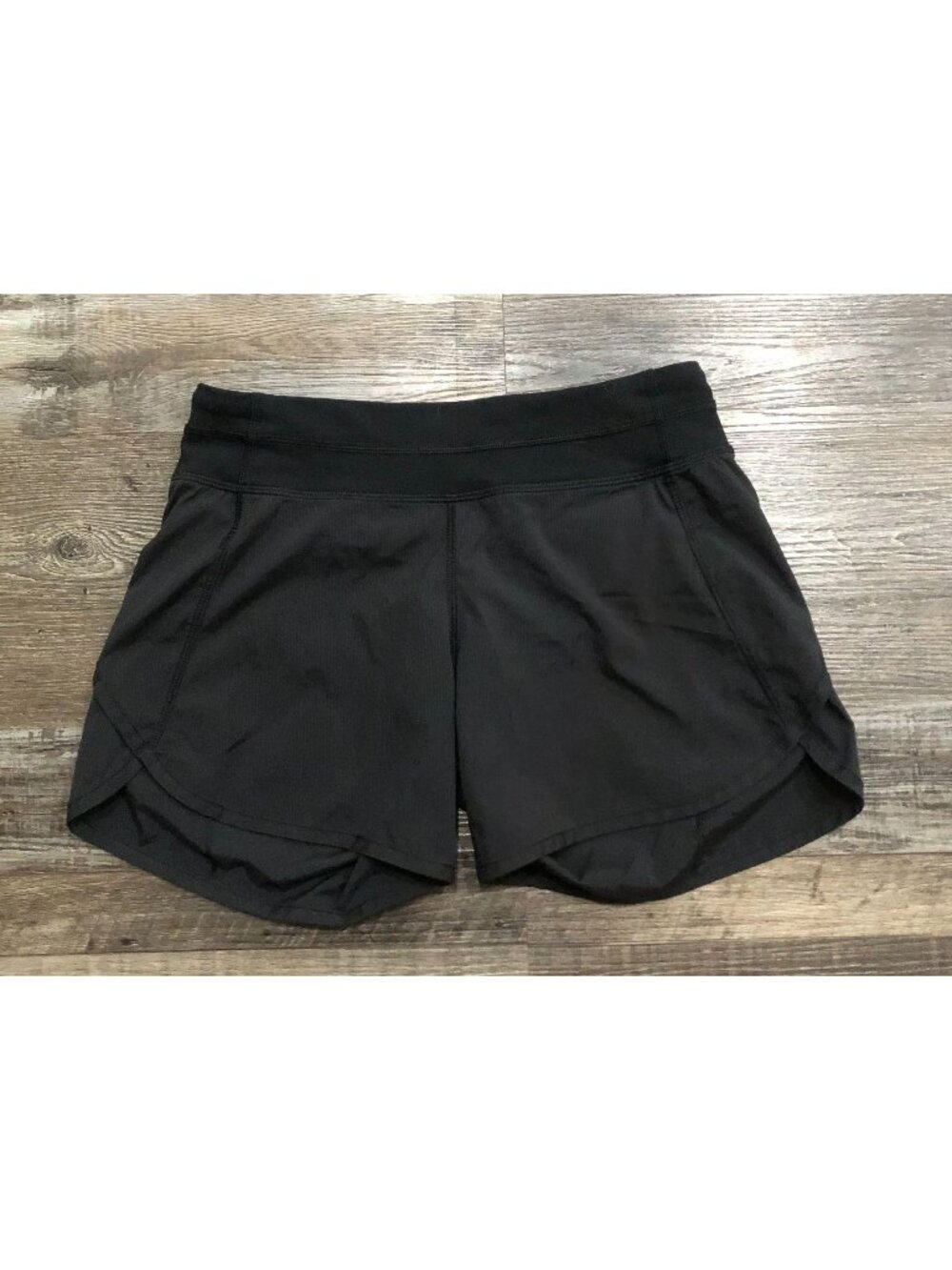 Ivivva by Lululemon Youth Girls Size 12 Black Briefed Athletic Shorts